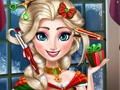 Гульня Сапраўдныя стрыжкі на Калядах Ice Queen  онлайн