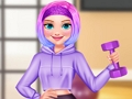 Гульня #Getfit прынцэса трэніроўкі онлайн