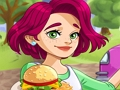Гульня Burger Truck Frenzy ЗША  онлайн