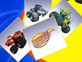 Гульня Blaze Monster Trucks Памяць  онлайн