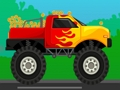Гульня Moins Transporter Monster Truck  онлайн