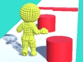 Гульня Sandman Pixel Race 3D онлайн