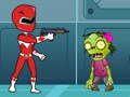 Гульня Power Rangers Zombie Shooter онлайн