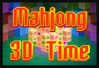 Гульня Маджонг 3D Час  онлайн