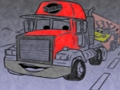 Гульня Размалёўка Mack Trucks  онлайн