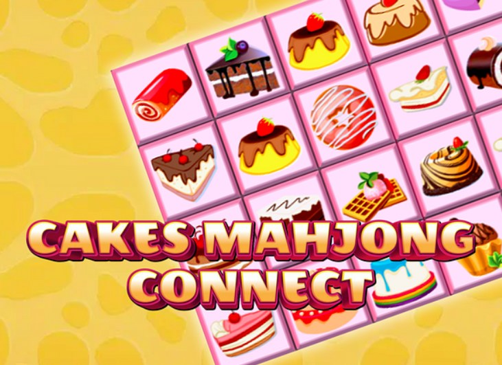 Гульня Торты Маджонг Connect  онлайн