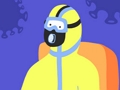 Гульня Канец Covid Virus Match 3  онлайн