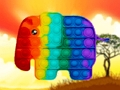 Гульня Дзікія жывёлы Pop It Jigsaw  онлайн