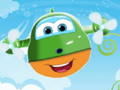 Гульня Super Plane Wings Kid Surfer Surfers Runner онлайн