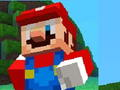 Гульня Бягун Super Mario MineCraft  онлайн