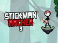 Гульня Stickman Archer 3 онлайн