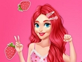 Гульня Прынцэсы Fruity Print Fun Challenge  онлайн