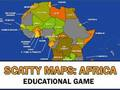 Гульня Scatty Maps Афрыка  онлайн