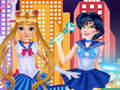 Гульня Косплей -шоу Sailor Moon  онлайн