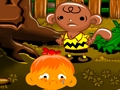 Гульня Monkey Go Happy, этап 569  онлайн