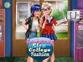 Гульня Божая кароўка Elsa College Fashion  онлайн