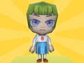 Гульня Fall Хлопцы і дзяўчынкі Chibi Race Knockdown Multiplay  онлайн