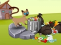 Гульня Кот супраць сабакі  онлайн
