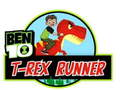 Гульня Бэн 10 T-Rex Runner  онлайн