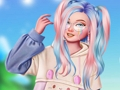 Гульня Мой зімовы выгляд Kawaii  онлайн