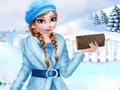 Гульня Падарожжа Frozen Sisters Паўднёвага полюса  онлайн