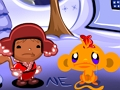 Гульня Monkey Go Happy Этап 597  онлайн