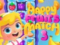 Гульня Шчаслівы садавіна Match3 онлайн