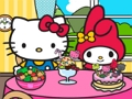 Гульня Рэстаран Hello Kitty and Friends  онлайн