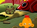 Гульня Monkey Go Happy, этап 607  онлайн
