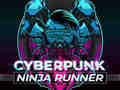 Гульня Cyberpunk Ninja Runner онлайн