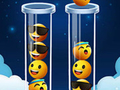 Гульня Галаваломка сартавання колерам Emoji  онлайн
