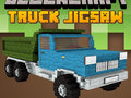 Гульня Пазл Blockcraft Truck  онлайн