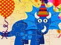 Гульня Dino Party Jigsaw онлайн