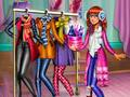 Гульня Трыс Winter Fashion Dolly Dress Up  онлайн