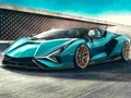 Гульня Галаваломка Lamborghini Sian Roadster  онлайн