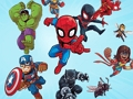 Гульня Памяць супергерояў Marvel  онлайн