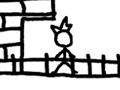 Гульня Doddle Warrior 2d онлайн