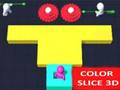Гульня Каляровы зрэз 3d  онлайн