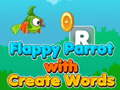 Гульня Flappy Parrot са стварэннем слоў  онлайн
