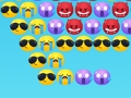 Гульня Стралок з бурбалкамі Emoji онлайн
