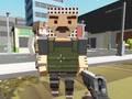 Гульня Блок Pixel Cop: Gun Craft у рабаўніках свету онлайн