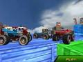 Гульня Monster Truck трукі Sky Driving  онлайн