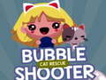 Гульня Bubble Shooter выратаванне котак  онлайн