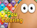 Гульня Размалёўка Pou  онлайн