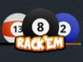 Гульня Басейн з мячом Rack'em онлайн