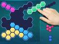 Гульня Блок-галаваломка Hexa  онлайн
