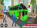 Гульня Кіроўца аўтобуса Euro Coach Bus City Extreme  онлайн