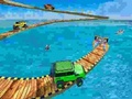 Гульня Немагчымыя трэкі Jeep Stunts Driving  онлайн