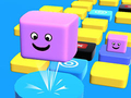 Гульня Скачы Stacky Cube 3D  онлайн