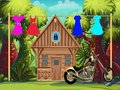 Гульня Знайдзіце ключ ад матацыкла Chopper  онлайн